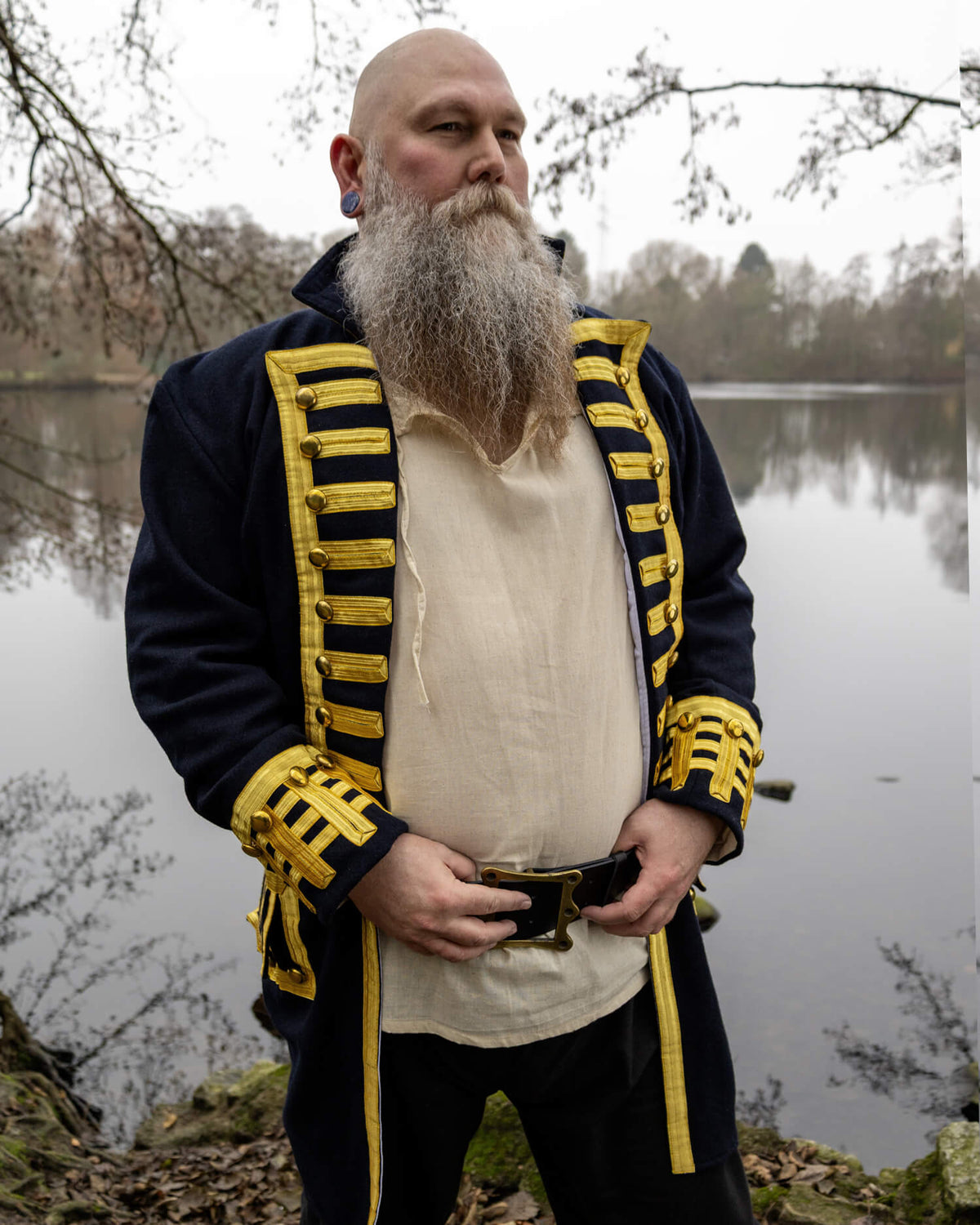 Admiral's coat Nelson, frock coat, dark blue