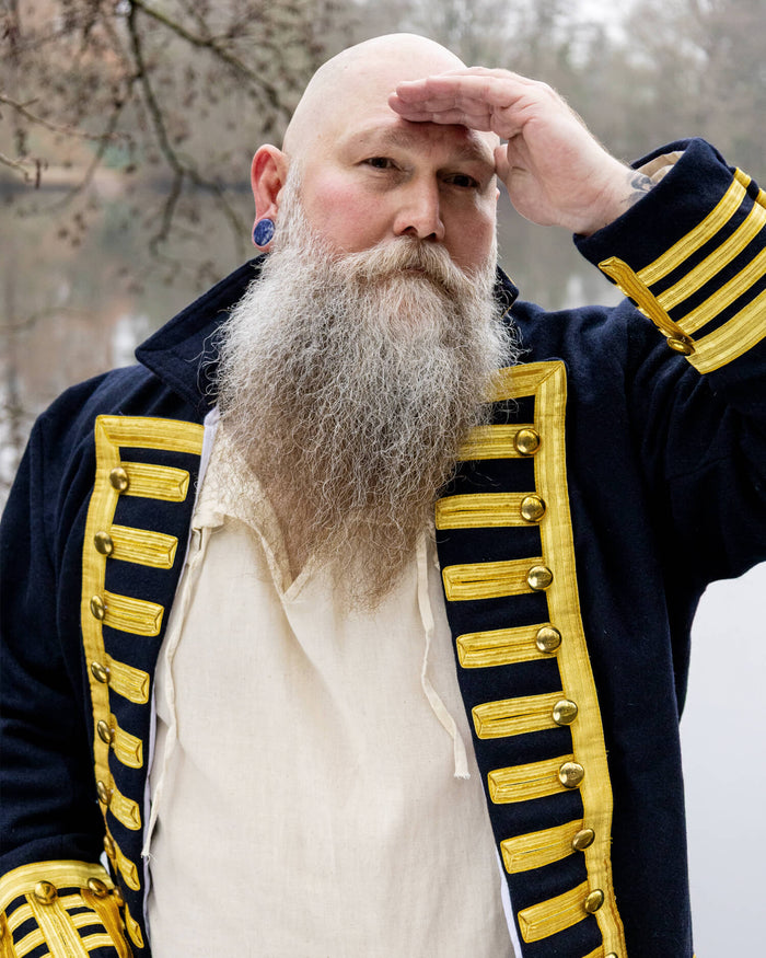 Admiral's coat Nelson, frock coat, dark blue
