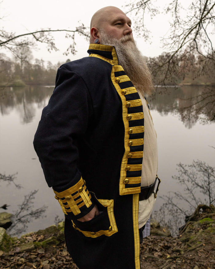 Admiral's coat Nelson, frock coat, dark blue