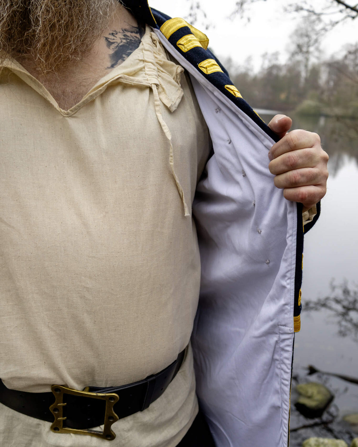 Admiral's coat Nelson, frock coat, dark blue