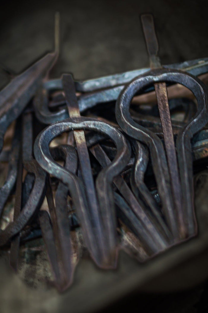 Jew's harp large, forged iron