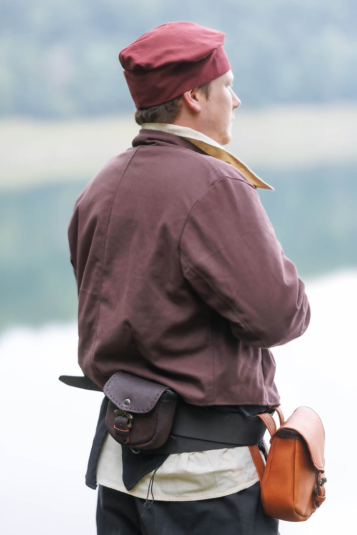 Early pea jacket, brown
