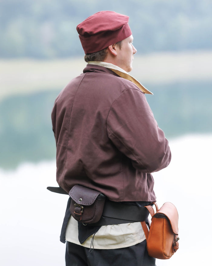 Early pea jacket, brown