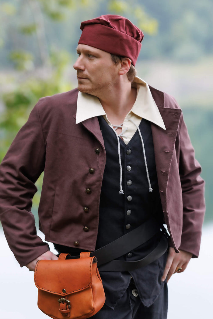 Early pea jacket, brown