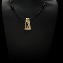 Bone rune pendant R, Raidho