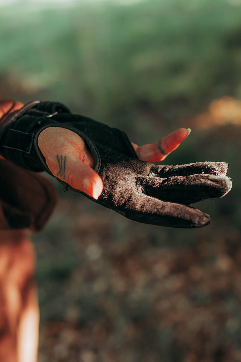 Rękawica łucznicza Robin, brązowa