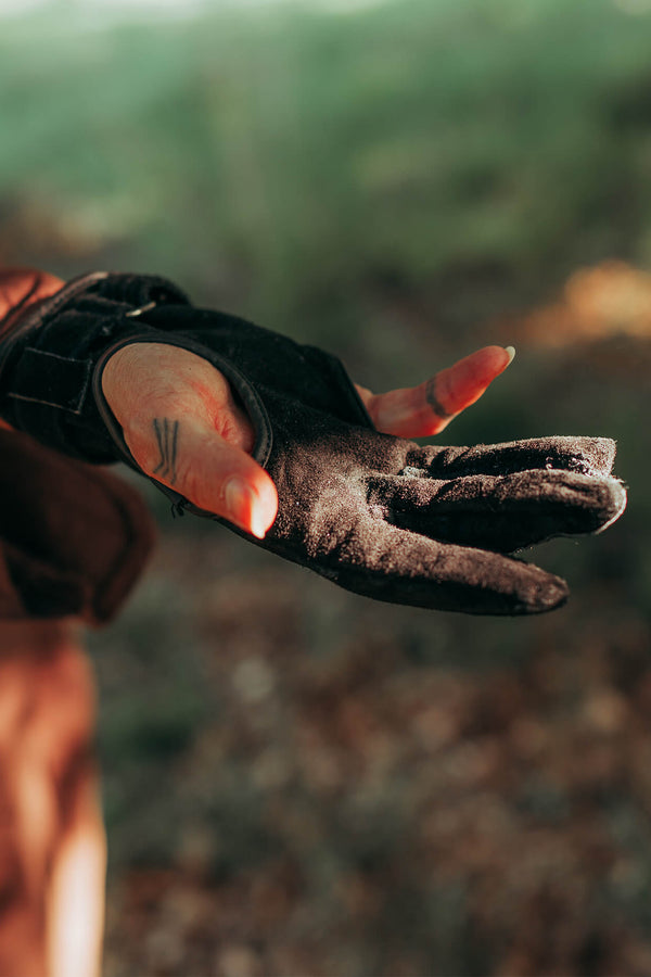 Archer glove Robin brown