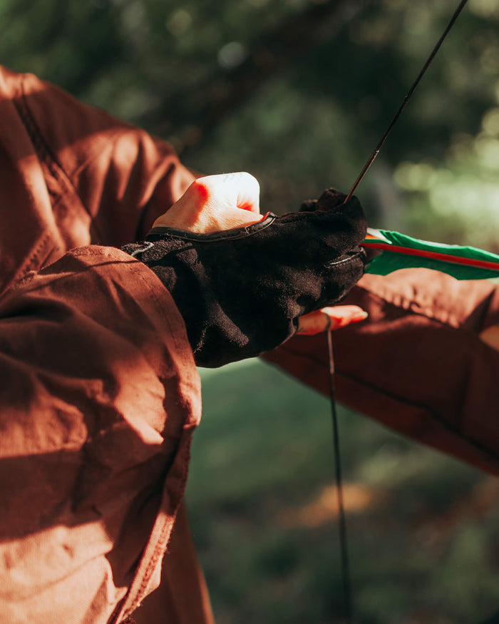 Archer glove Robin brown