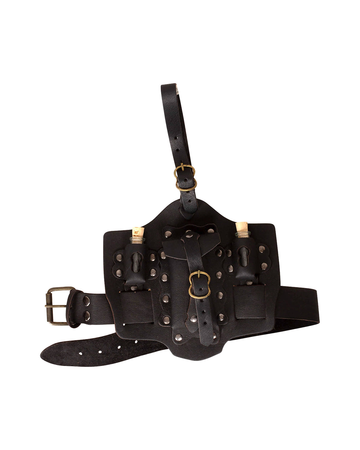 Houder Trinity met tasje, zwart