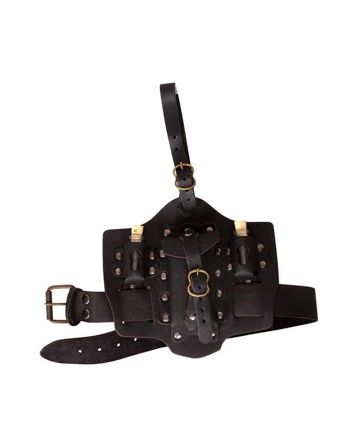 Houder Trinity met tasje, zwart