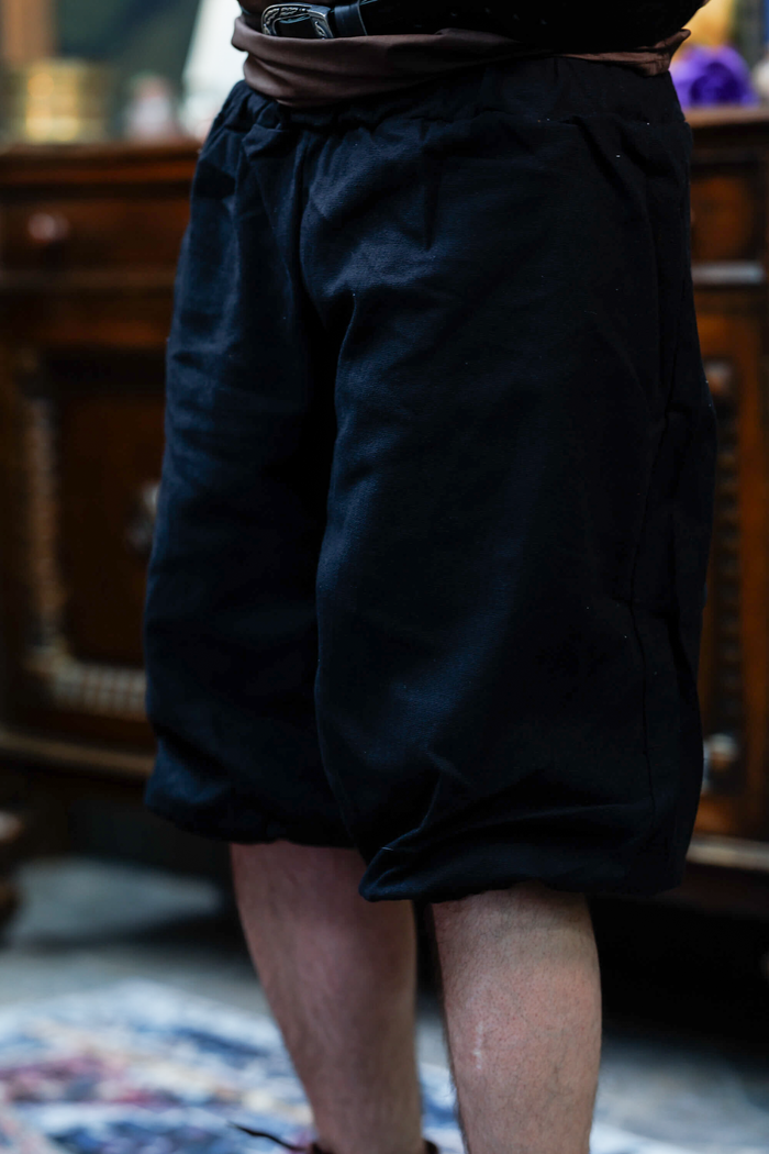 Trousers Tudor, black