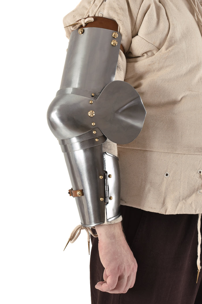 Laatmiddeleeuws armpantser met couters