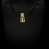 Bone rune pendant U/Y, Uriz