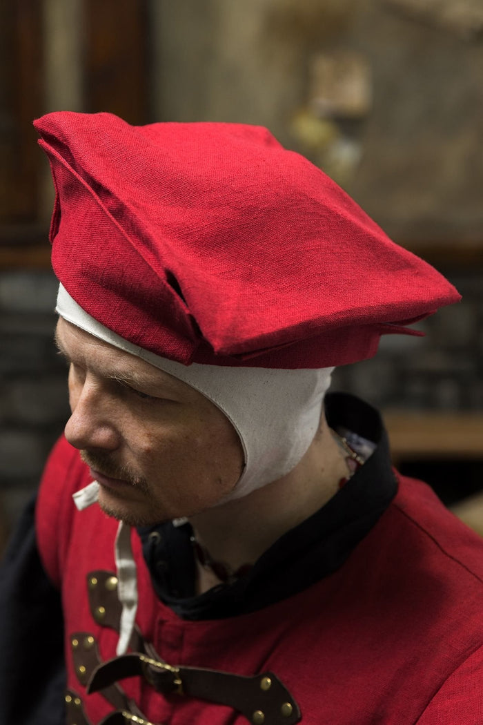Square landsknecht hat Friedrich, red