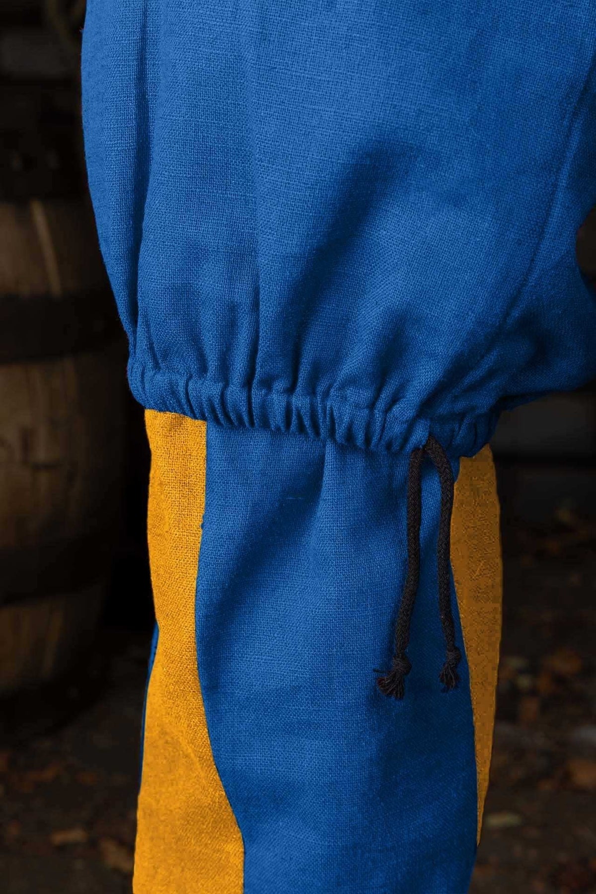 Landsknecht closed trouser leg Peter, blue