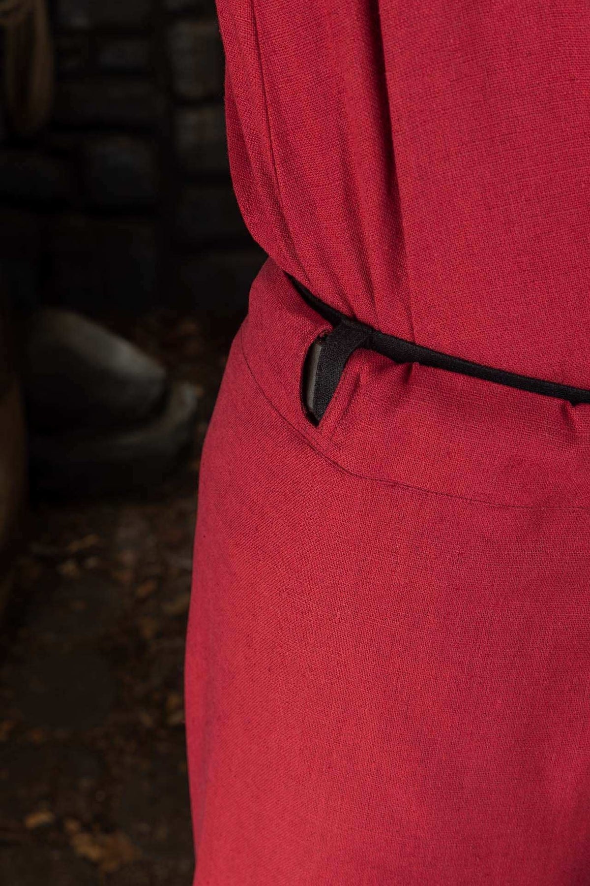 Landsknecht closed trouser leg Peter, red