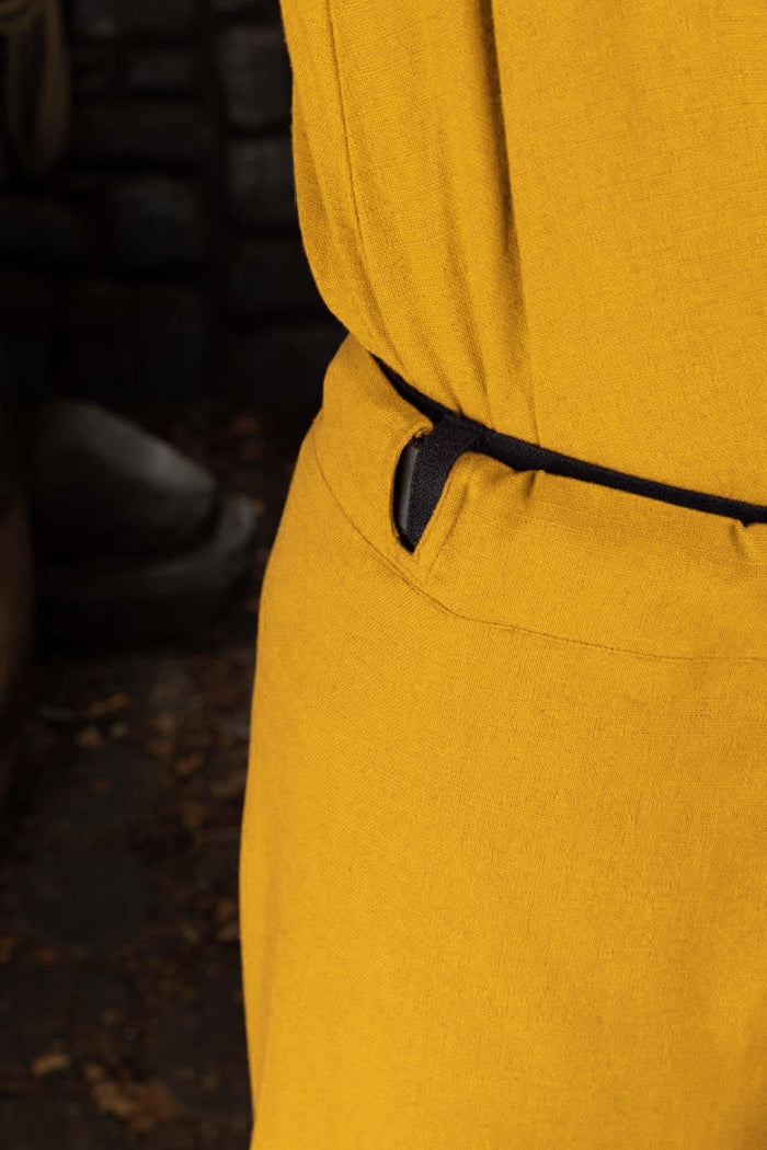 Landsknecht closed trouser leg Peter, yellow