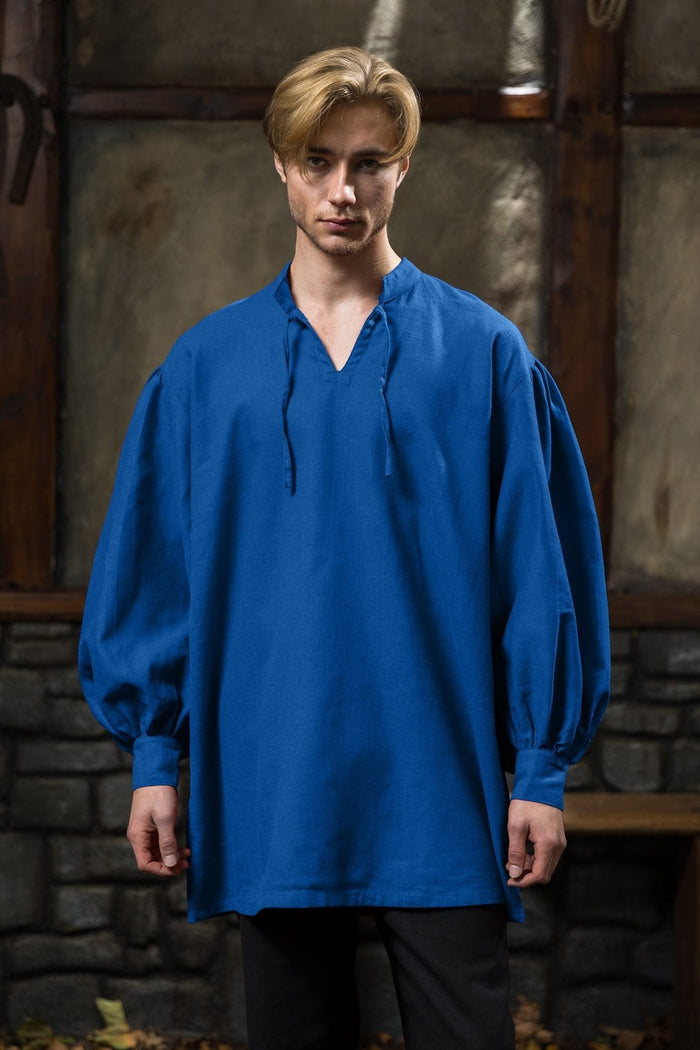 Landsknecht shirt Ernst, blue