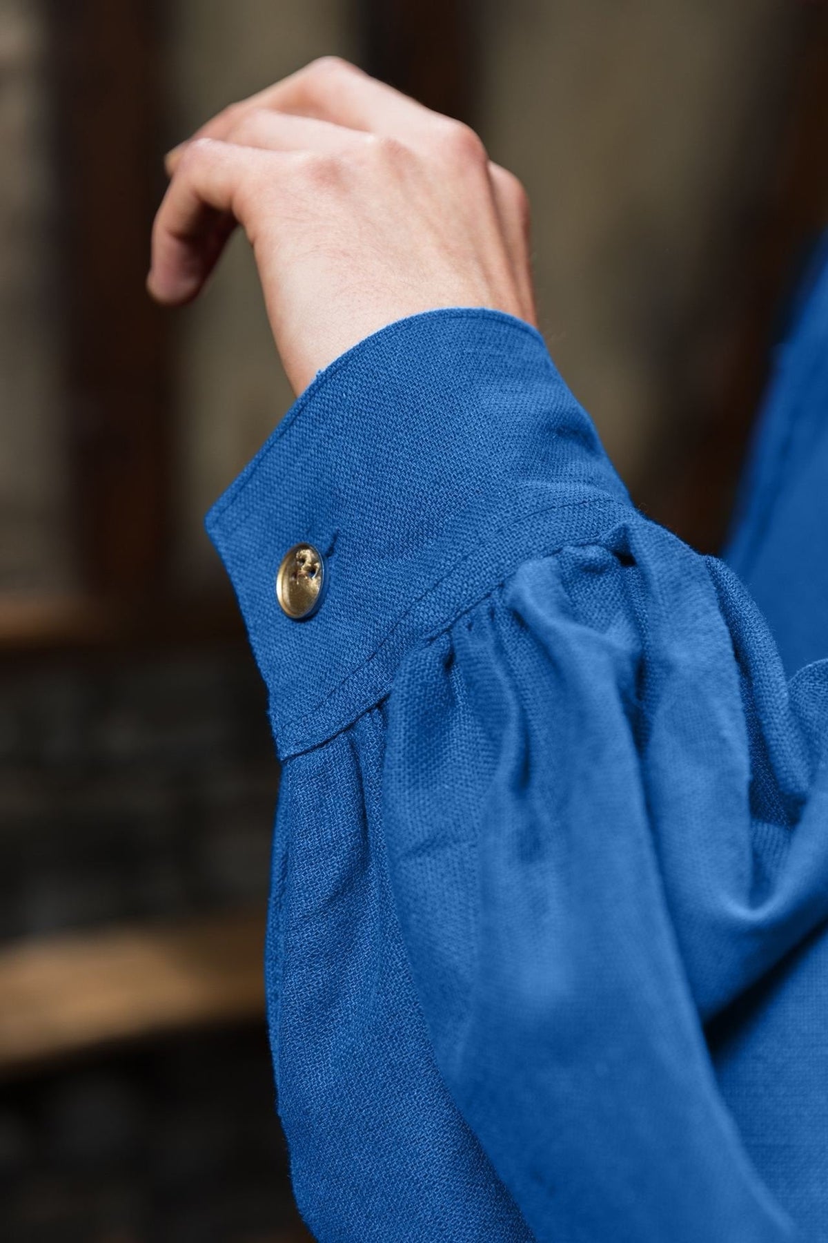 Landsknecht shirt Ernst, blue