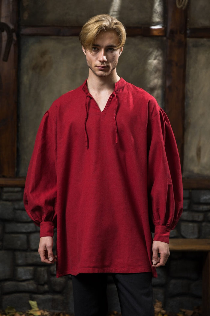 Landsknecht shirt Ernst, red