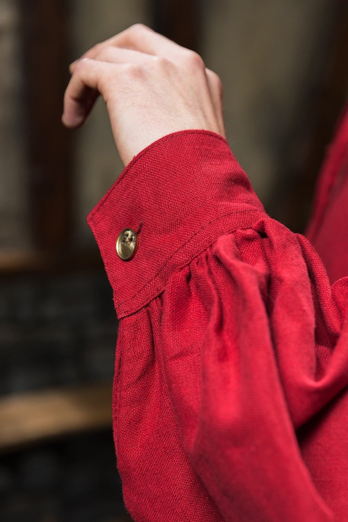 Landsknecht shirt Ernst, red