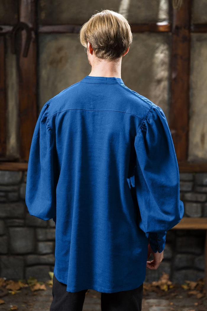 Landsknecht shirt Friedrich, blue