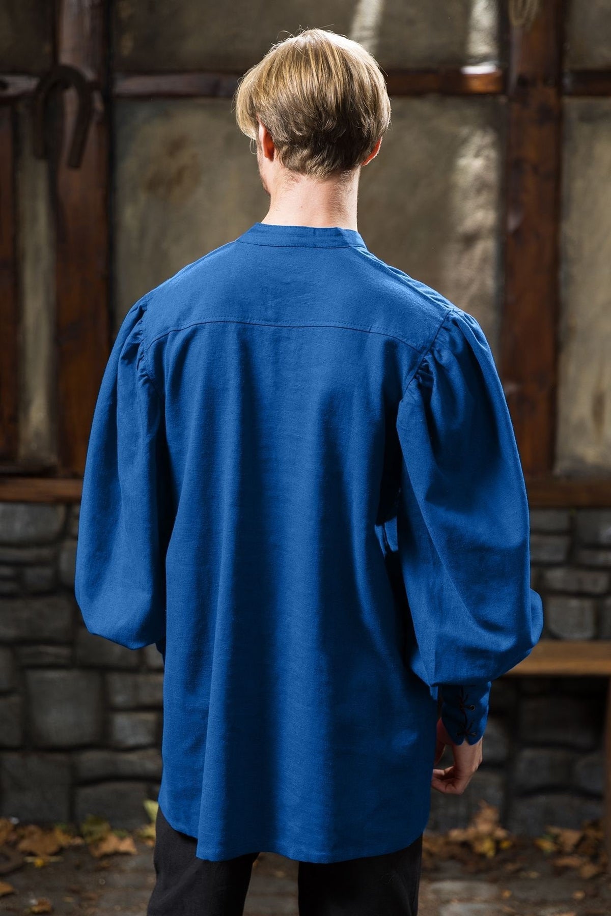 Landsknecht shirt Friedrich, blue