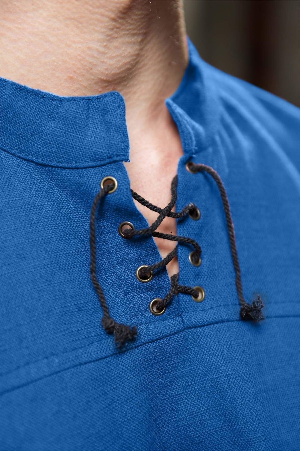 Landsknecht shirt Friedrich, blue