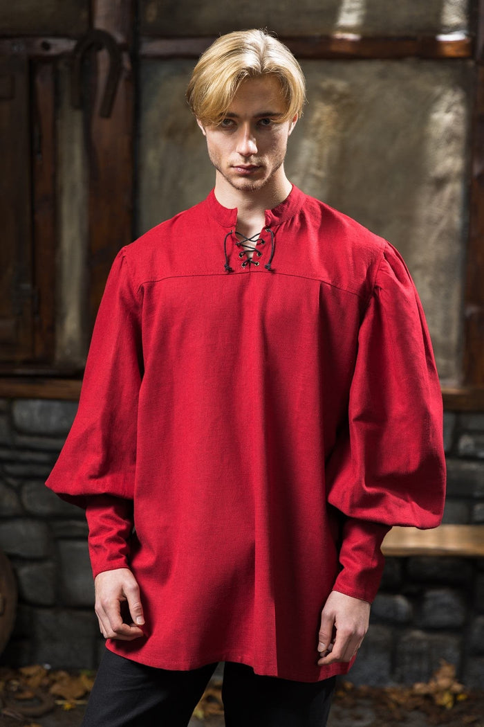 Landsknecht shirt Friedrich, red