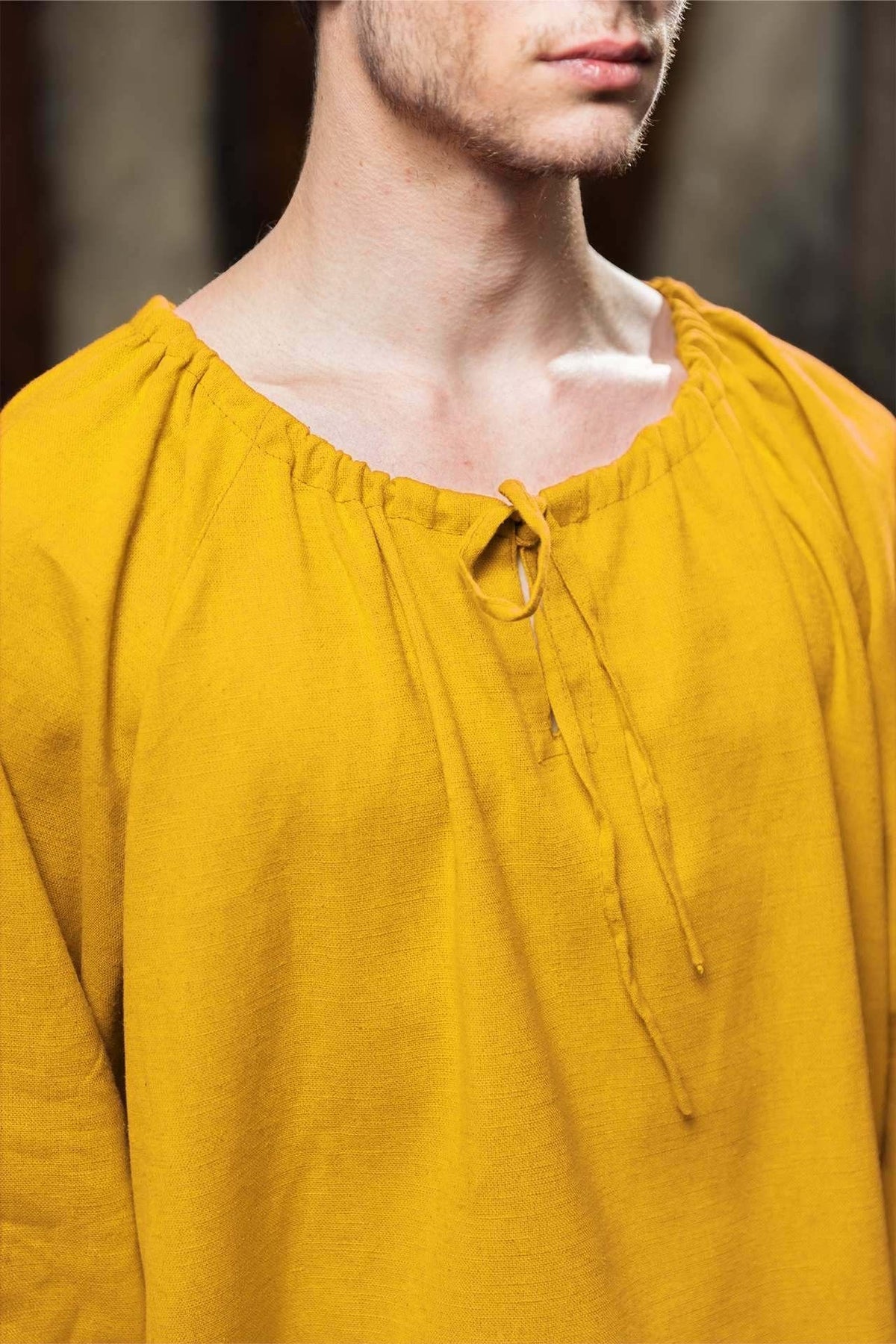 Landsknecht shirt Daniel, yellow