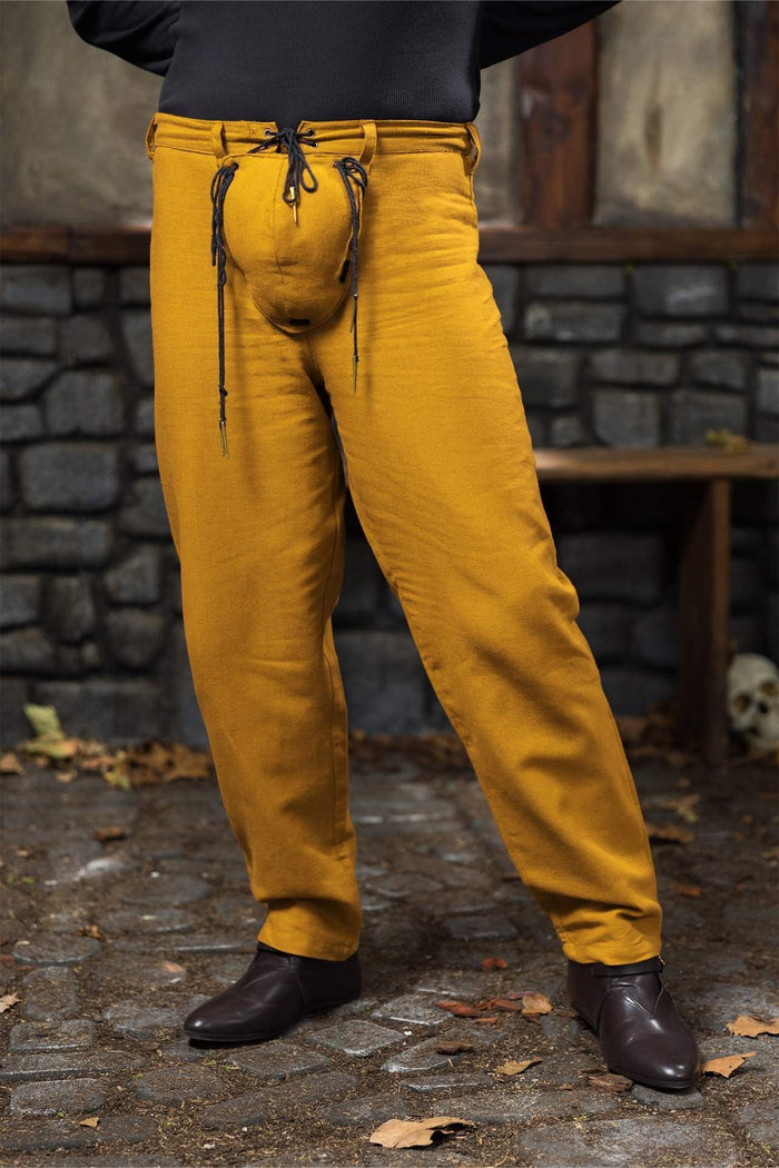 Landsknecht trousers Daniel, yellow