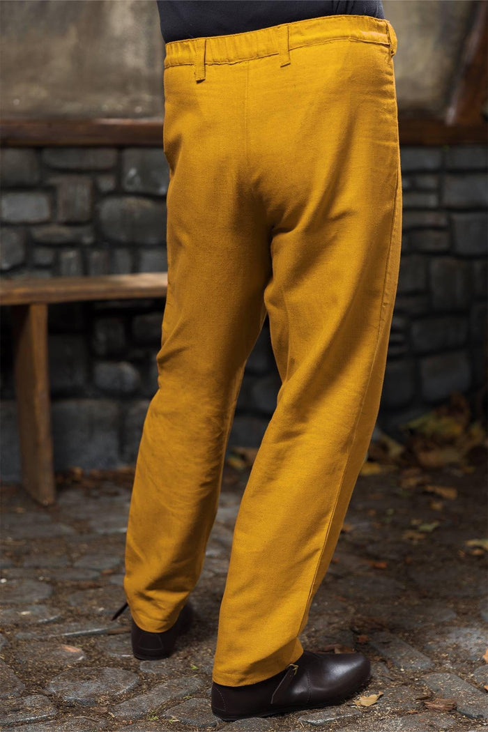 Landsknecht trousers Daniel, yellow