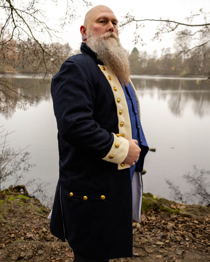 Lieutenant's jacket Wilkins, frock coat, dark blue