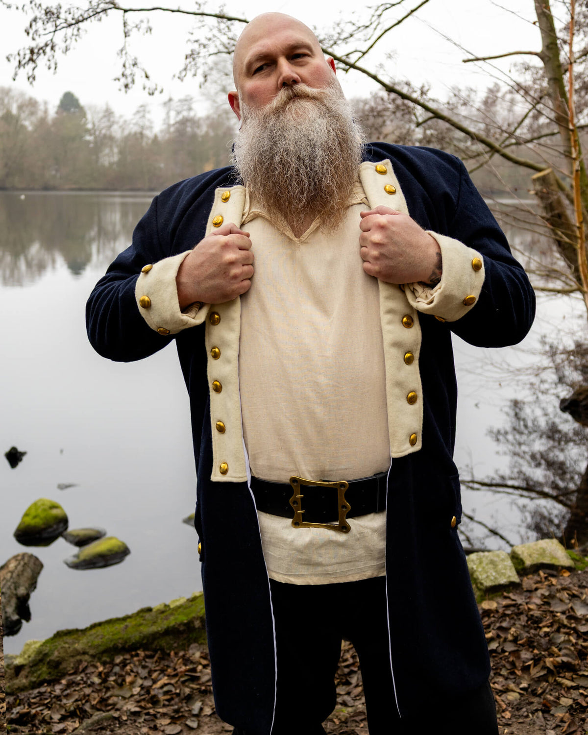 Lieutenant's jacket Wilkins, frock coat, dark blue