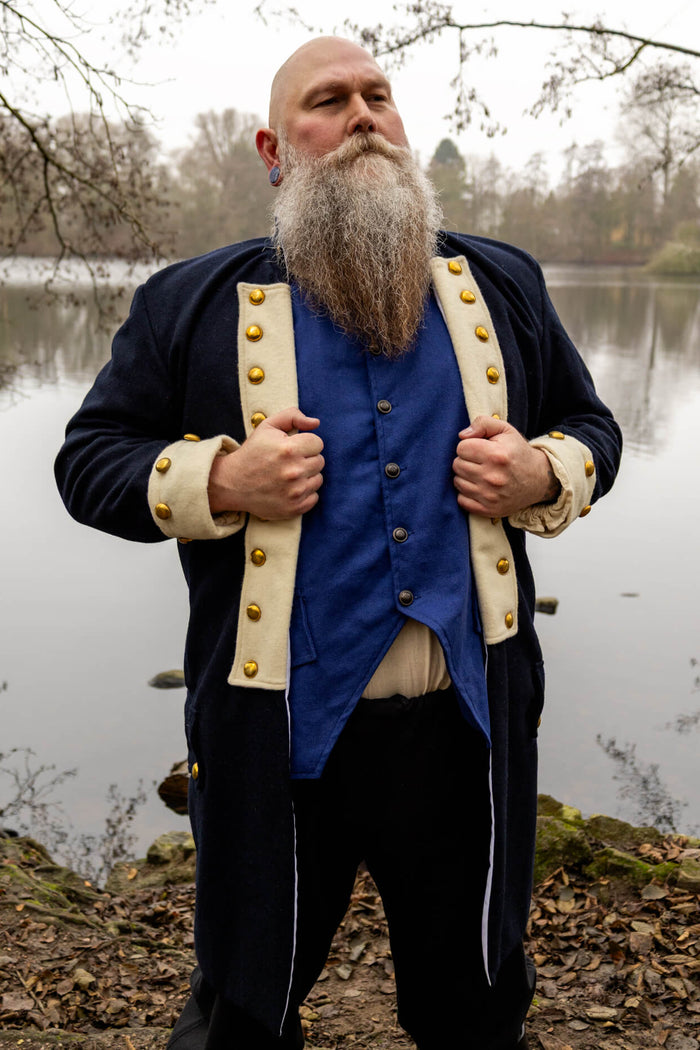 Lieutenant's jacket Wilkins, frock coat, dark blue