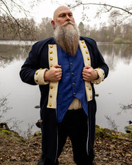 Lieutenant's jacket Wilkins, frock coat, dark blue