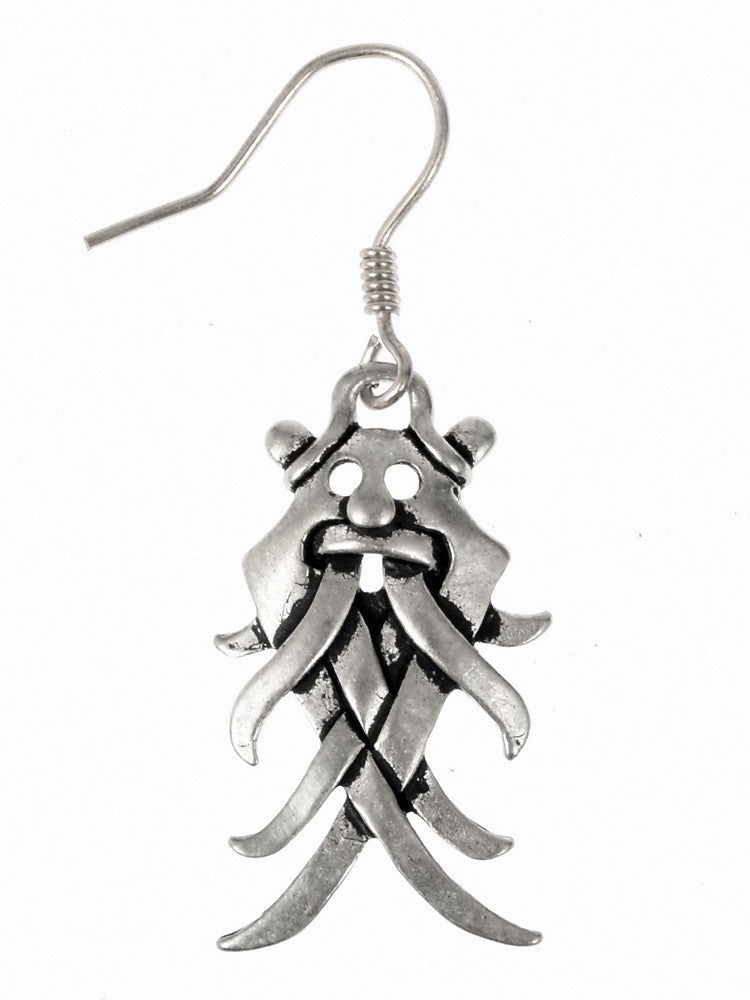 Viking Earrings Moesgaard-mask, bronze