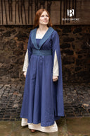 Bourgondische jurk Agnes, laat 15e eeuw, blauw