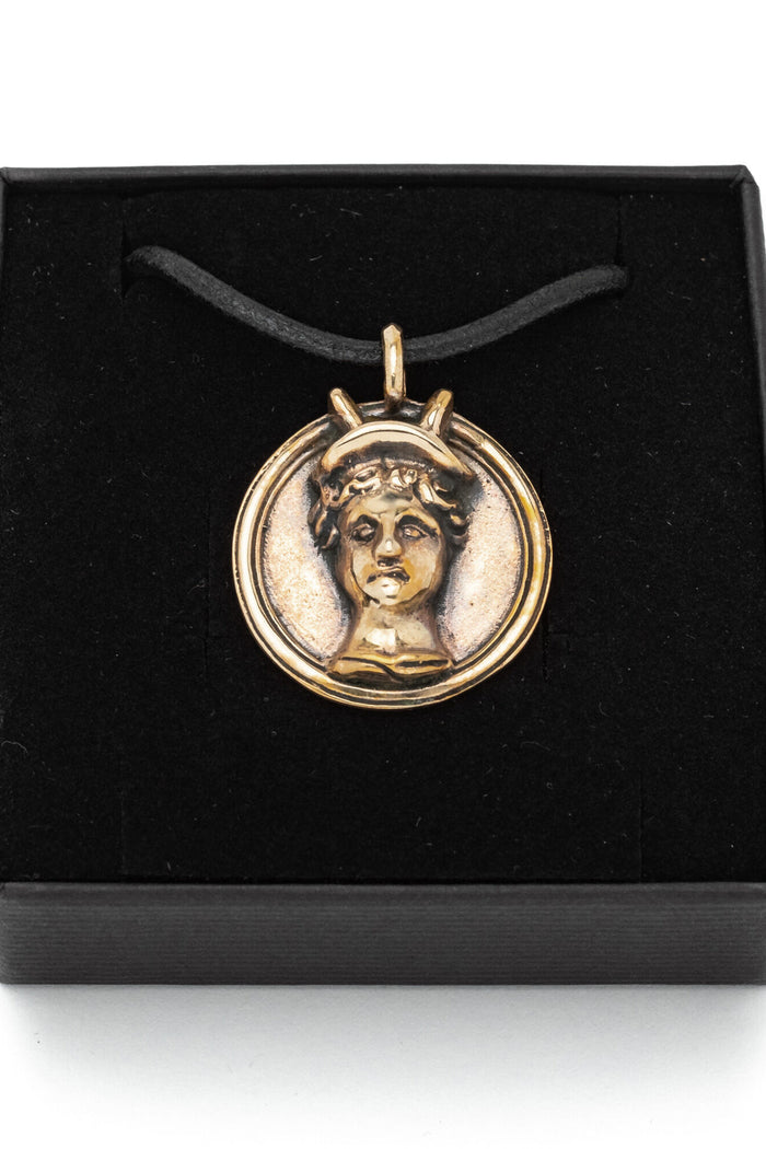Roman pendant Mercury, bronze