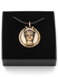 Roman pendant Mercury, bronze