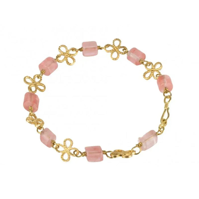 Roman bracelet Livia, pink