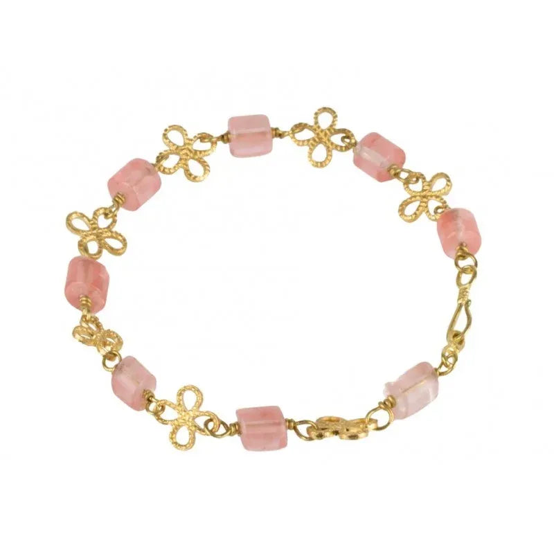 Roman bracelet Livia, pink