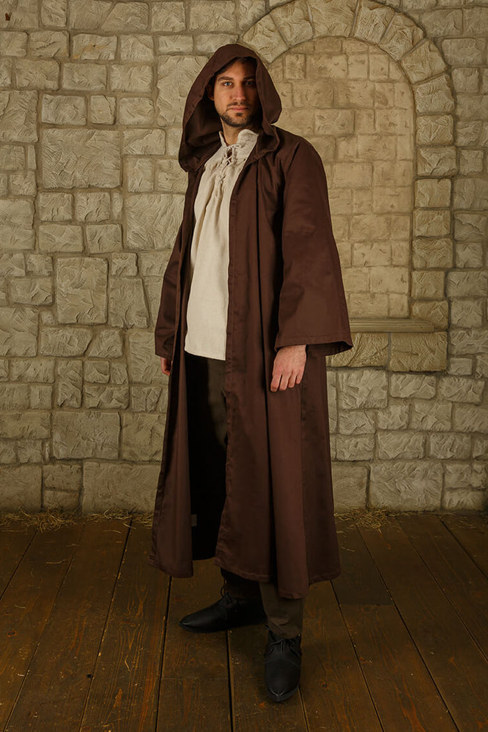 Wizard's robe Aurelius, brown