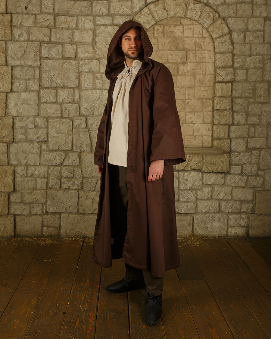 Wizard's robe Aurelius, brown