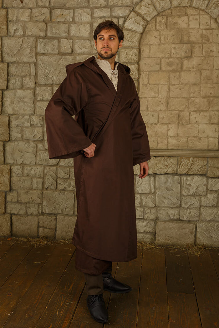 Wizard's robe Aurelius, brown