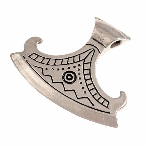 Perun axe-amulet type Makarov 2, 11th-12th century, bronze