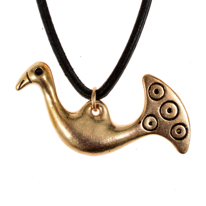 Baltic bird pendant Sateles, 11th-12th century, bronze