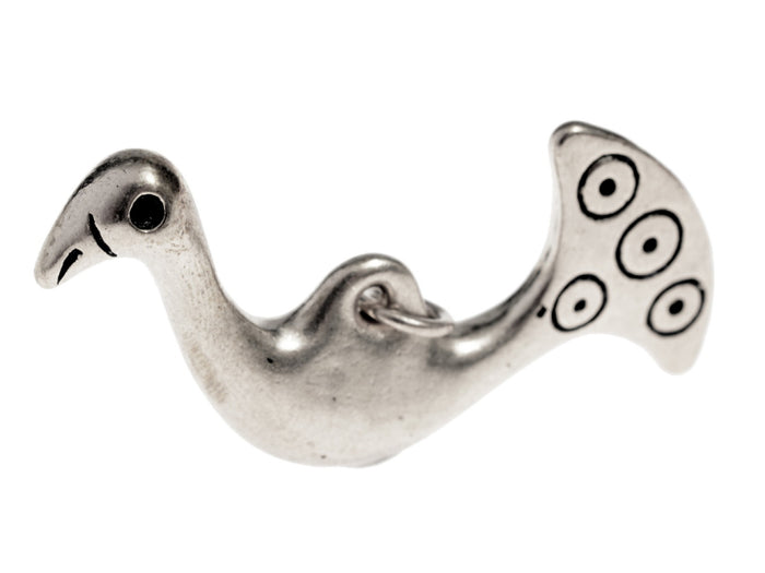 Baltic bird pendant Sateles, 11th-12th century, bronze
