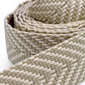 Roman belt herringbone, natural beige