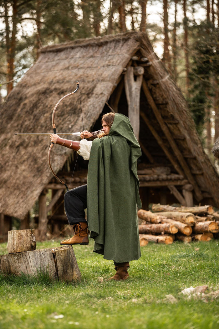 Cloak Milisant, green